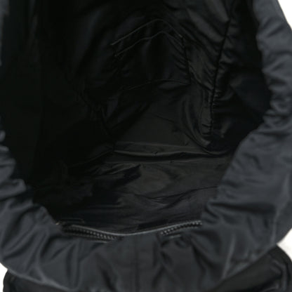 Gucci Techno Canvas Web L'Aveugle Par Amour Embroidered Double Buckle Backpack Black 5 of 11