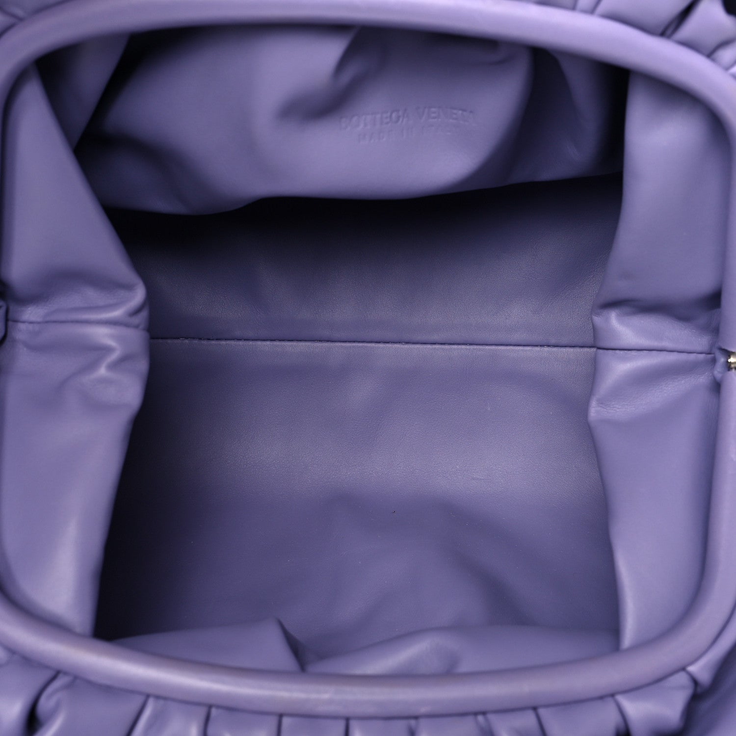 Bottega Veneta Smooth Butter Calf The Pouch Oversized Clutch Lavender 5 of 10