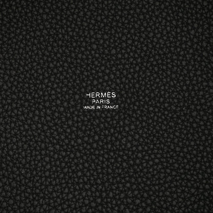 Hermes Taurillon Clemence Picotin Lock 22 MM Black 6 of 13