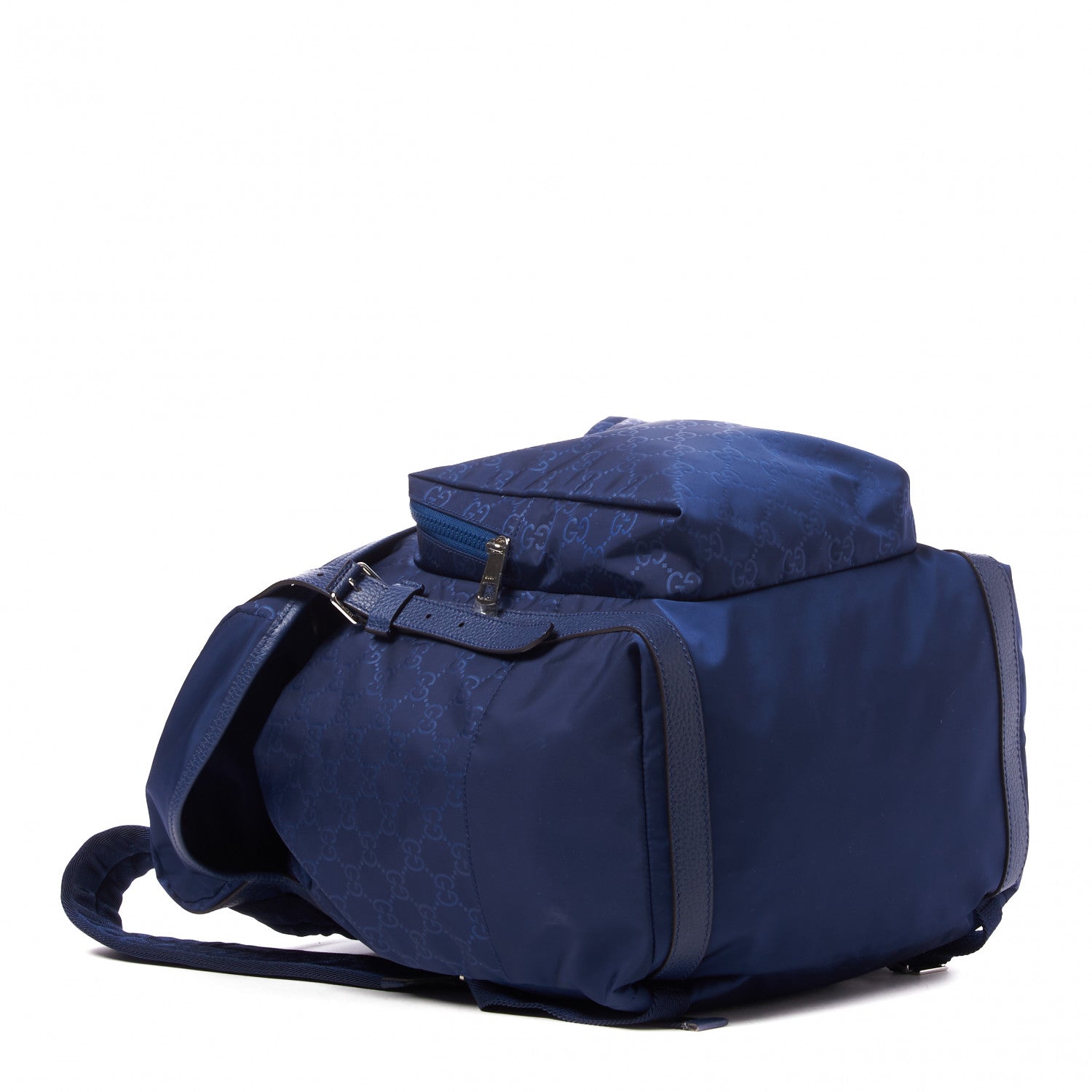 Gucci Nylon Monogram Medium Light Double Buckle Backpack Tide 3 of 8