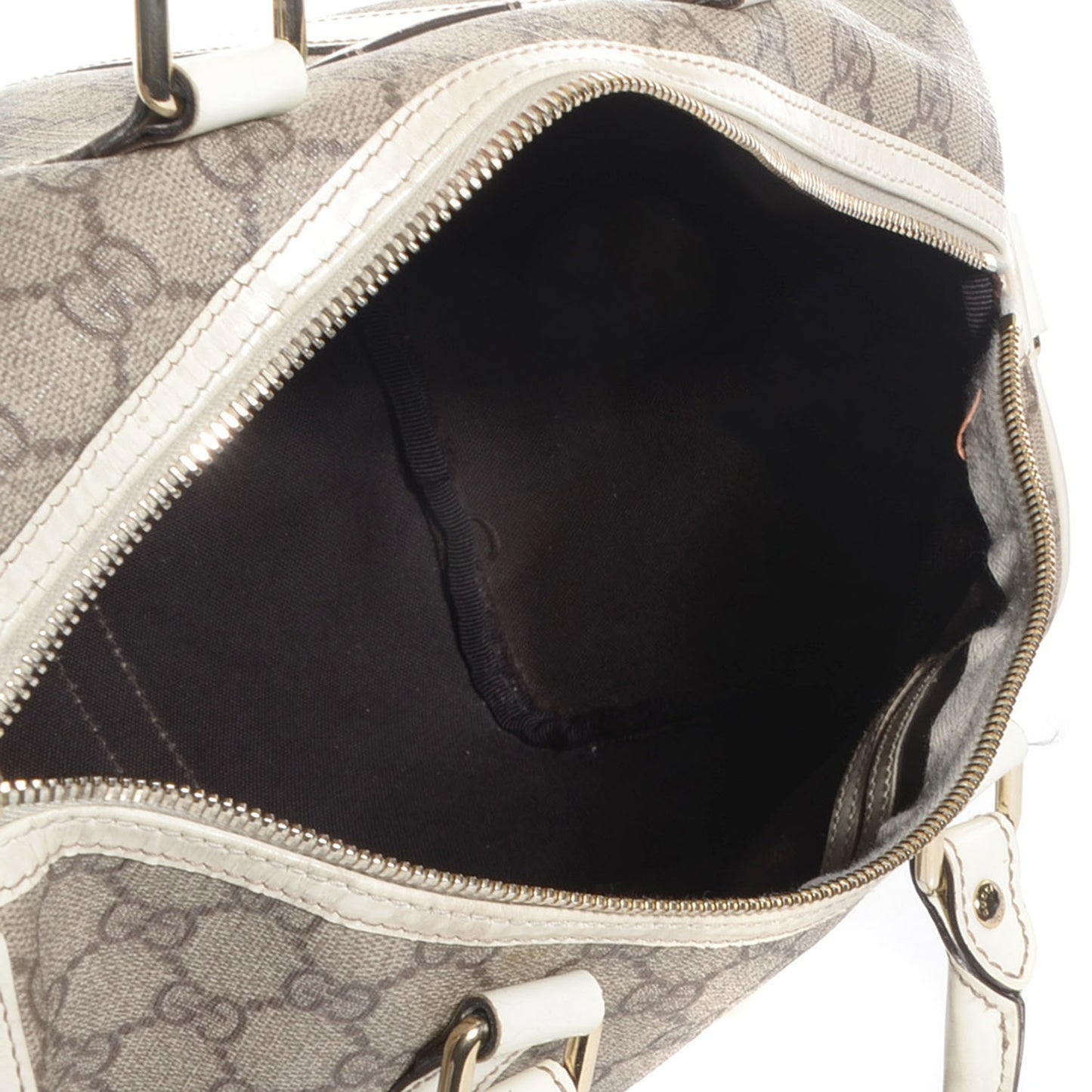 GG Plus Monogram Medium Joy Boston Off White