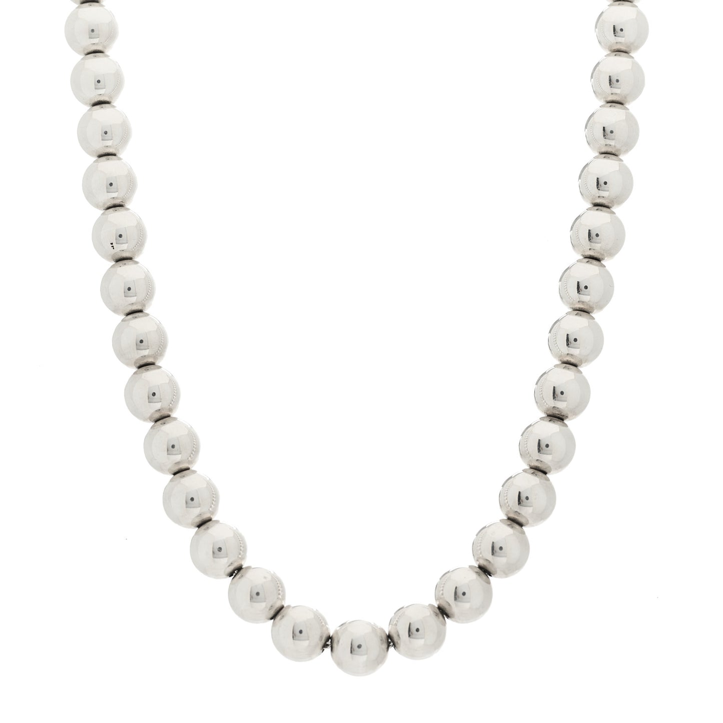 Sterling Silver 10mm Hardwear Ball Necklace