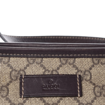 Gucci GG Supreme Monogram Small Joy Tote Dark Brown 19 of 20