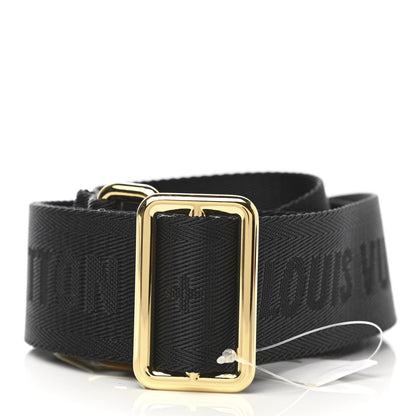 Louis Vuitton Nylon Petite Malle Souple Shoulder Strap Black 2 of 3