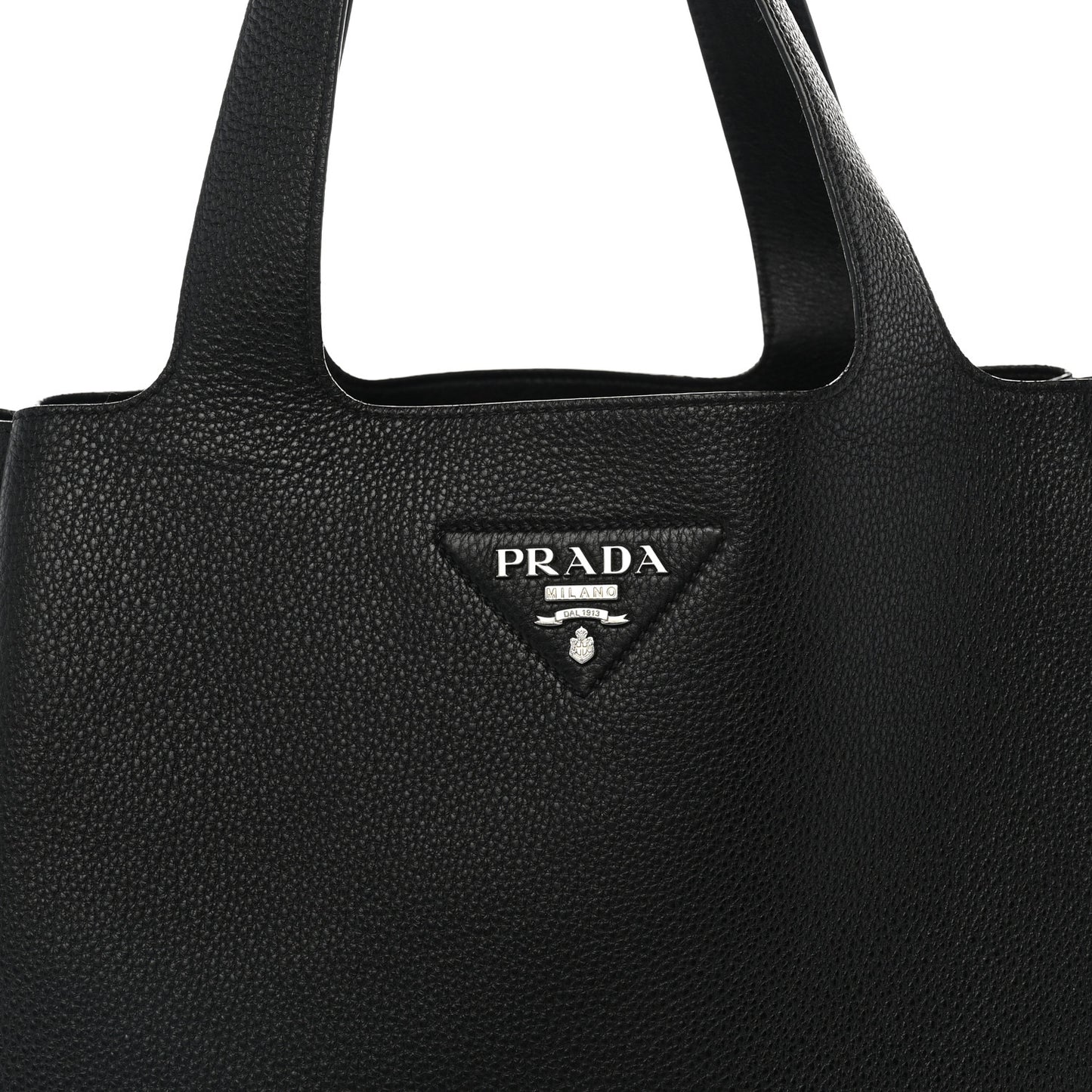 Vitello Daino Soft Medium Dynamique Tote Black