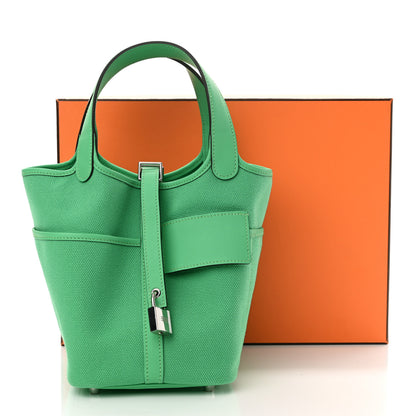Hermes Toile Goeland Swift Cargo Picotin Lock 18 Vert Comics 11 of 11
