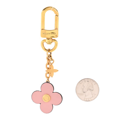 Louis Vuitton Monogram Blooming Flowers BB Bag Charm Key Holder Pink 2 of 3