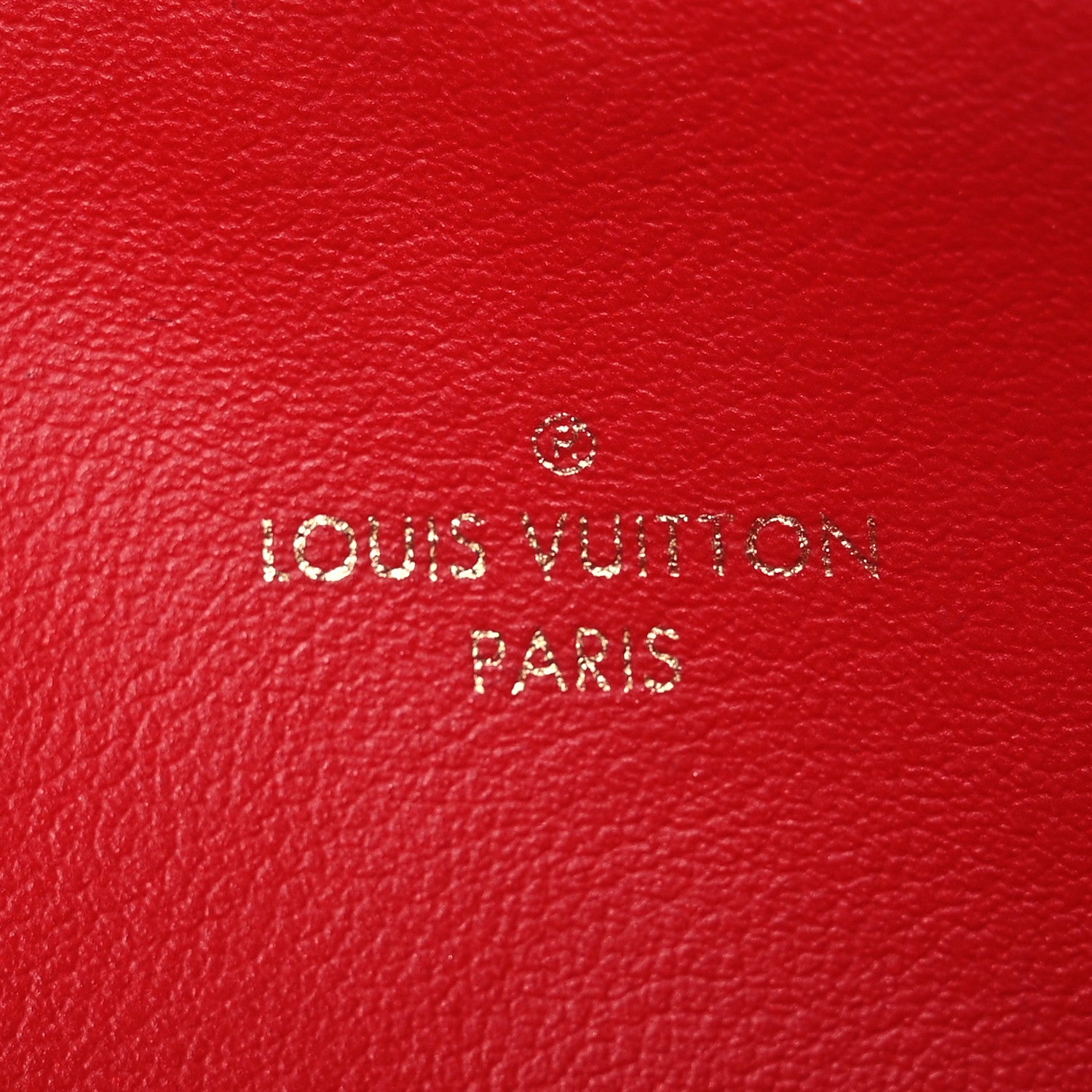 Louis Vuitton Empreinte Felicie Chain Wallet Zippered Insert Scarlet 6 of 8