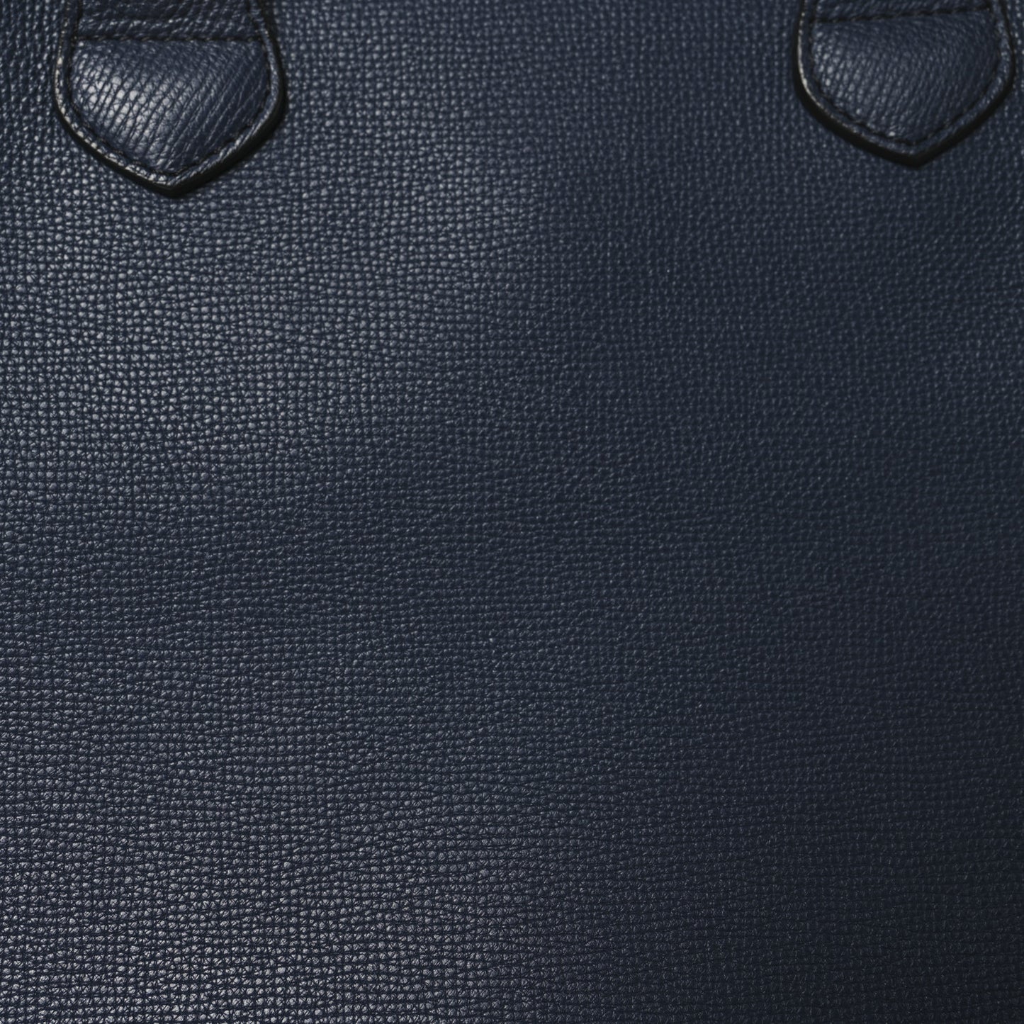 Grainy Calfskin House Check Large Banner Tote Ink Blue