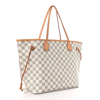 Louis Vuitton Damier Azur Neverfull MM 3 of 9