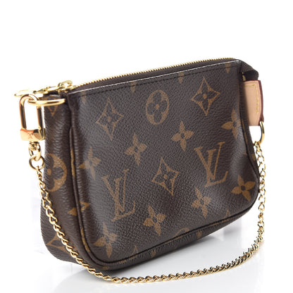 Louis Vuitton Monogram Mini Pochette Accessories 4 of 17