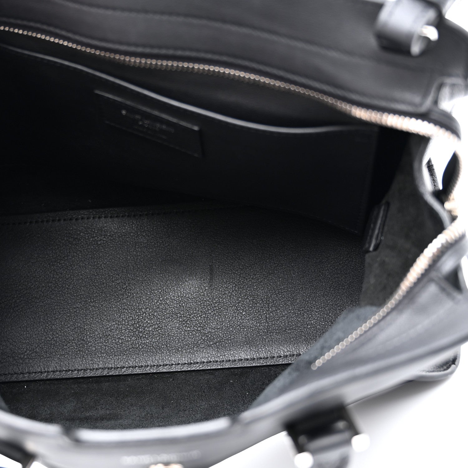 Saint Laurent Calfskin Monogram Baby Downtown Cabas Black 5 of 10