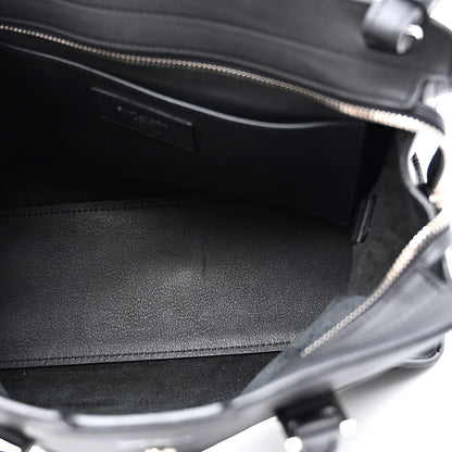 Saint Laurent Calfskin Monogram Baby Downtown Cabas Black 5 of 10