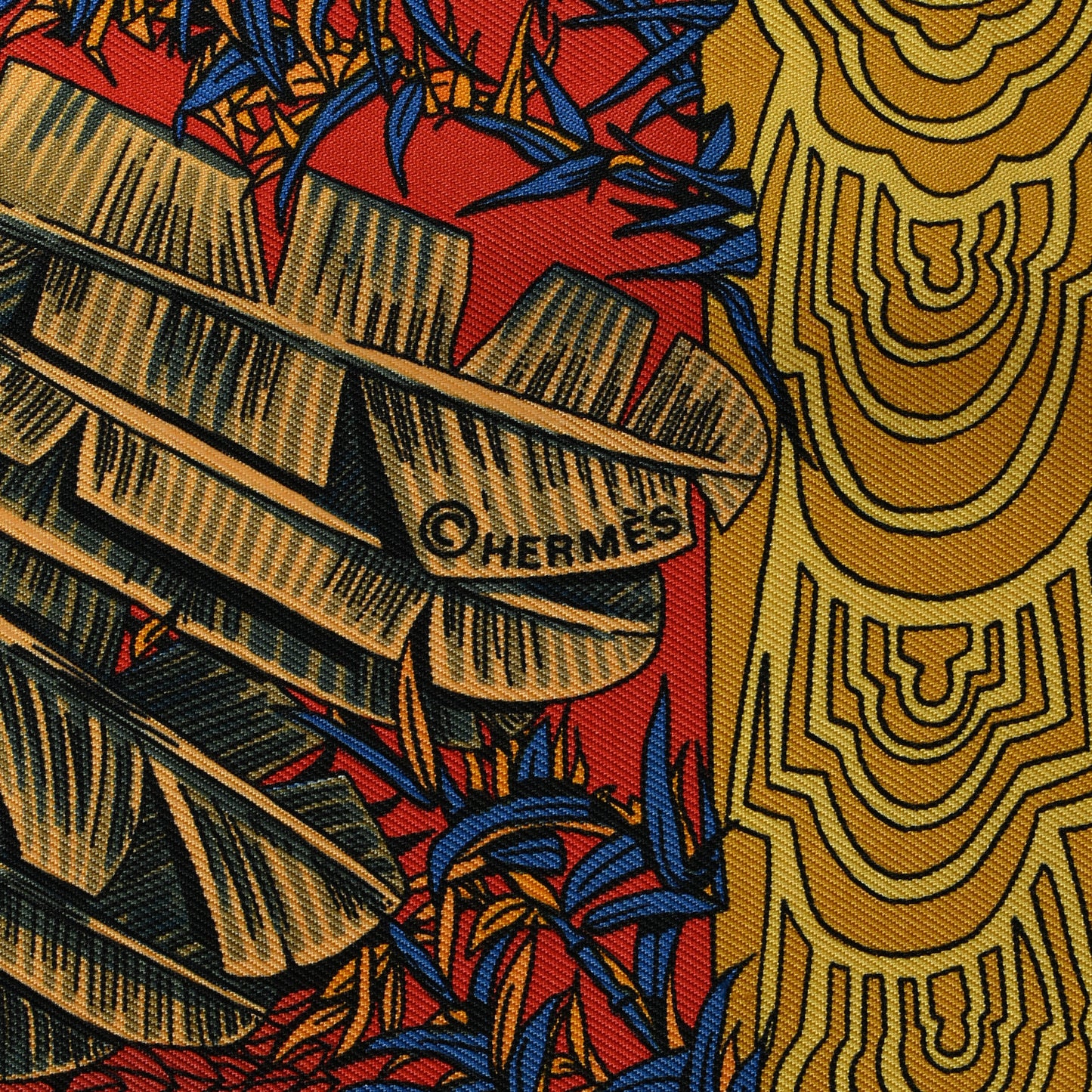 Silk Les Legendes de L'Arbre Scarf 90