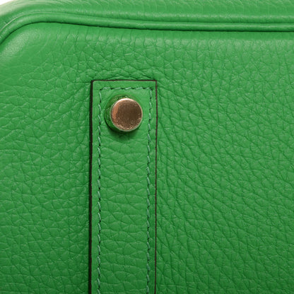 Hermes Taurillon Clemence Birkin 35 Bambou Bamboo 12 of 12