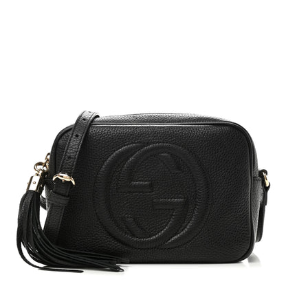 Gucci Pebbled Calfskin Small Soho Disco Bag Black 1 of 12