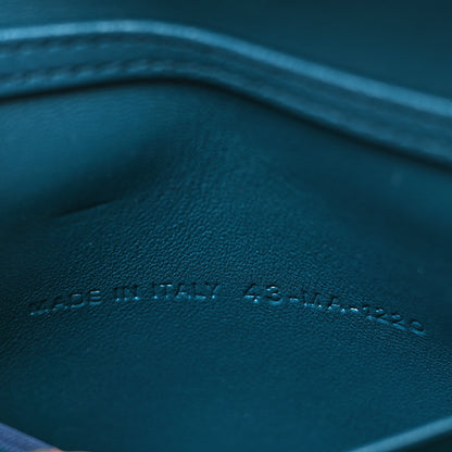 Christian Dior Lambskin Cannage Nano Lady Dior Pouch Deep Ocean 7 of 13