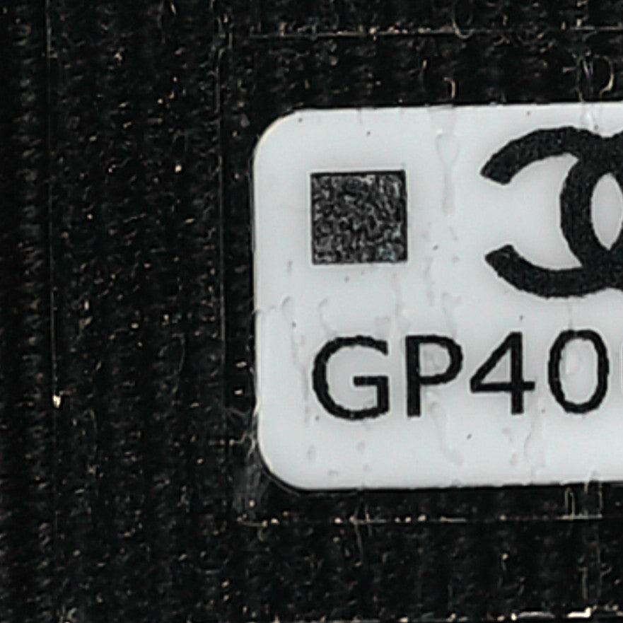 Chanel Pearly Lambskin Quilted Zip Card Holder So Black 7 of 8