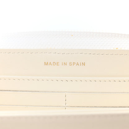 Chanel Caviar Quilted Boy Long Zip Around Wallet White 7 of 9