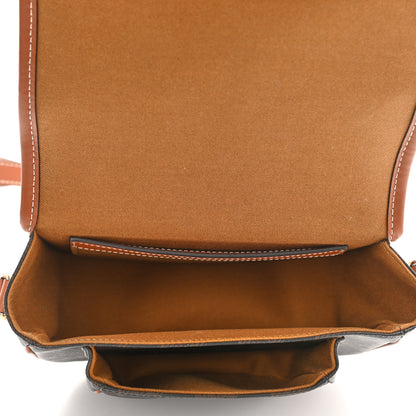 Celine Triomphe Canvas Medium Folco Bag Tan 5 of 8