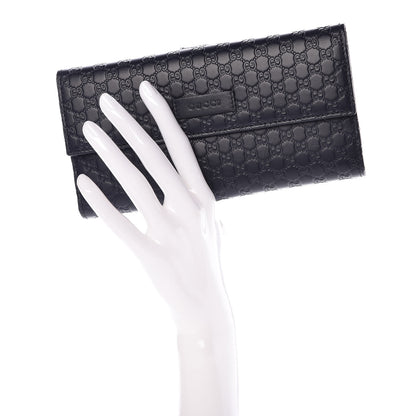 Gucci Microguccissima Continental Flap Wallet Navy 3 of 22
