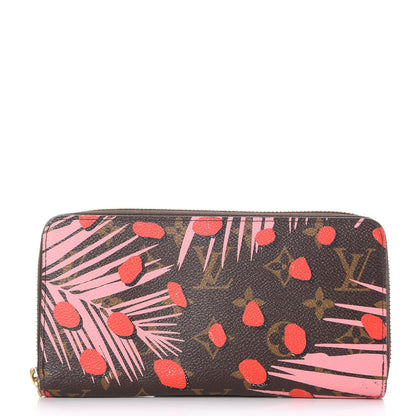 Louis Vuitton Monogram Jungle Dots Zippy Wallet Sugar Pink Poppy 1 of 8