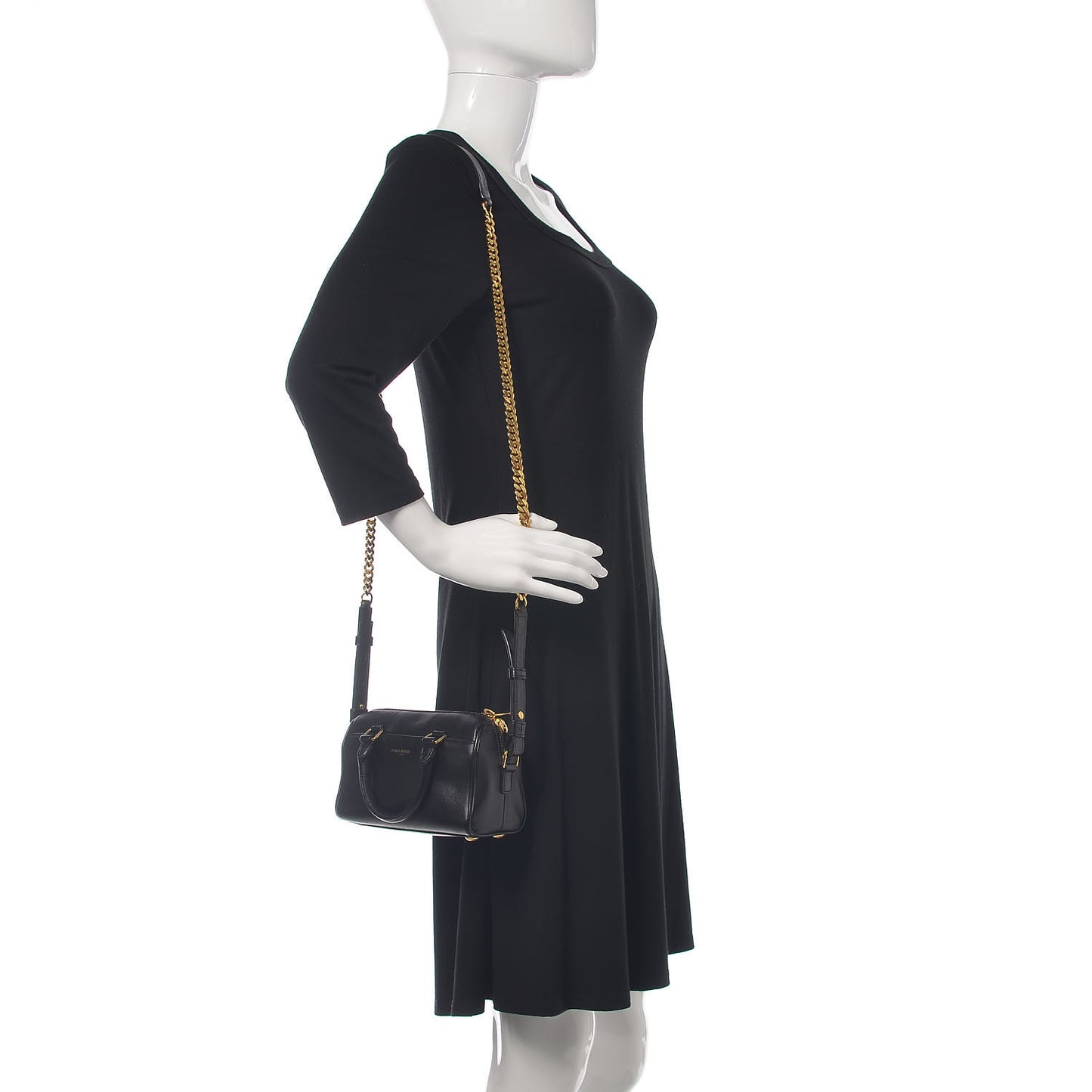 Lambskin Toy Classic Duffle Black
