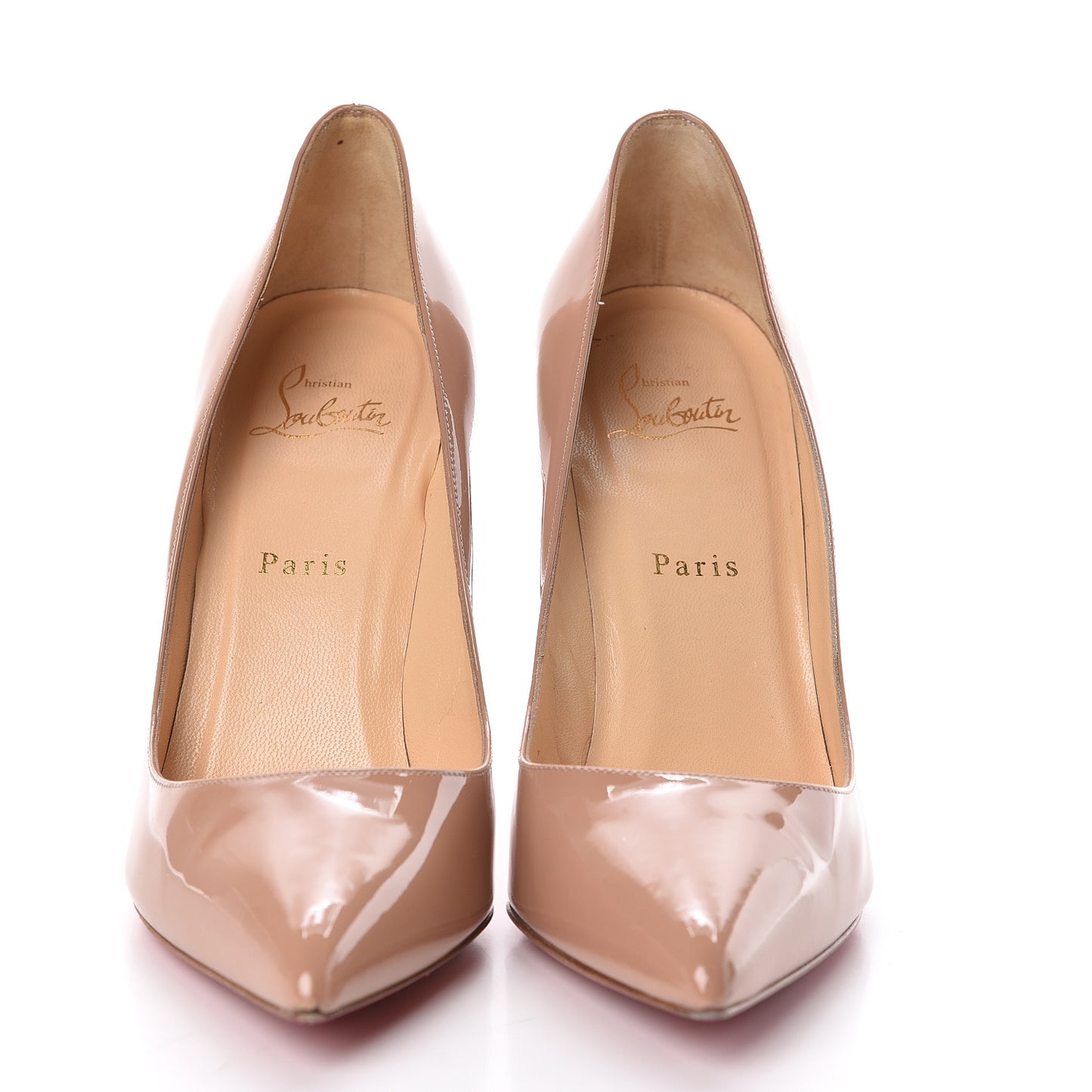 Patent Pigalle 100 Pumps 39.5 Nude