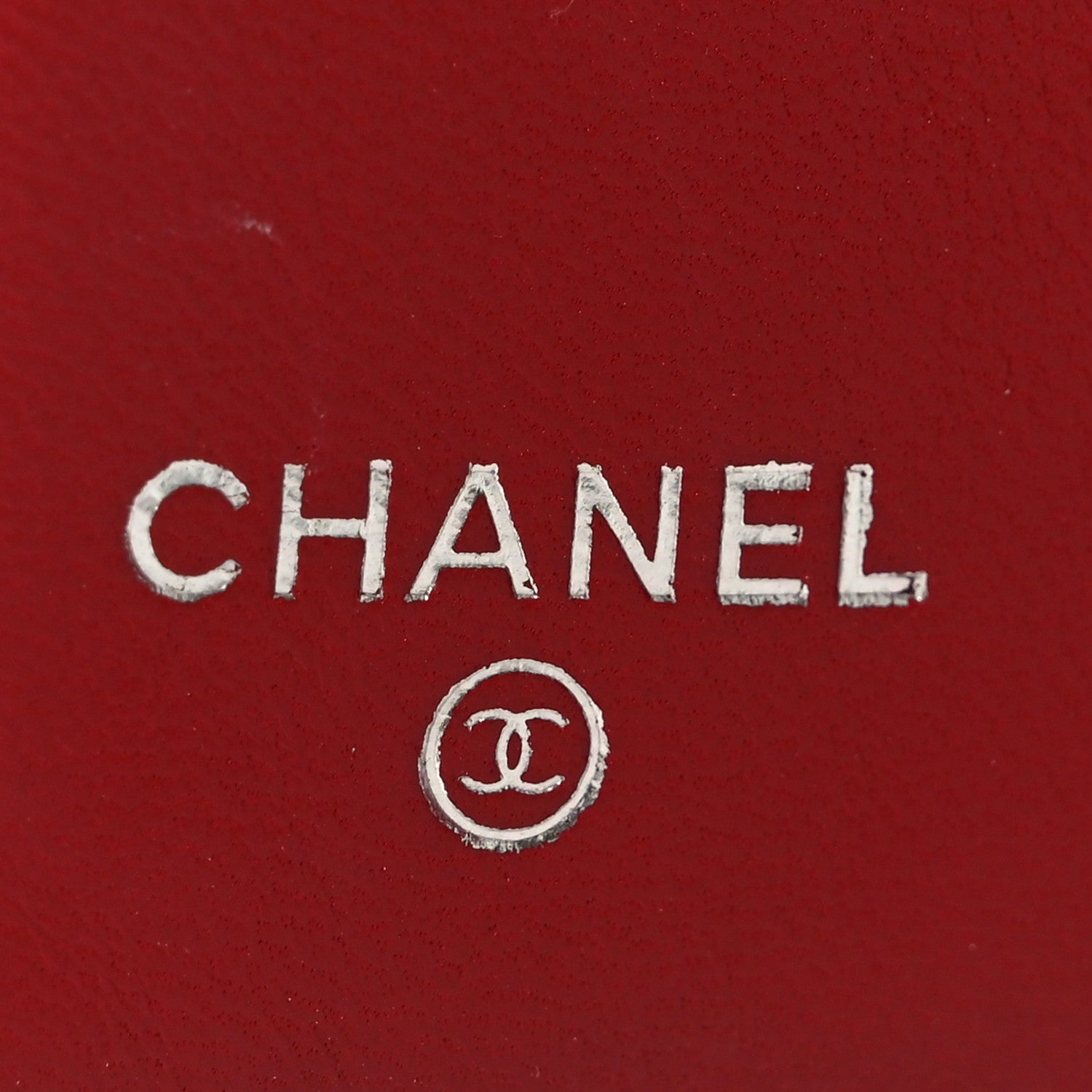Chanel Lambskin Quilted Compact French Flap Wallet Red 6 of 10