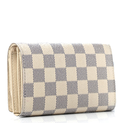 Louis Vuitton Damier Azur Port Monnaie Billets Tresor Wallet 2 of 8