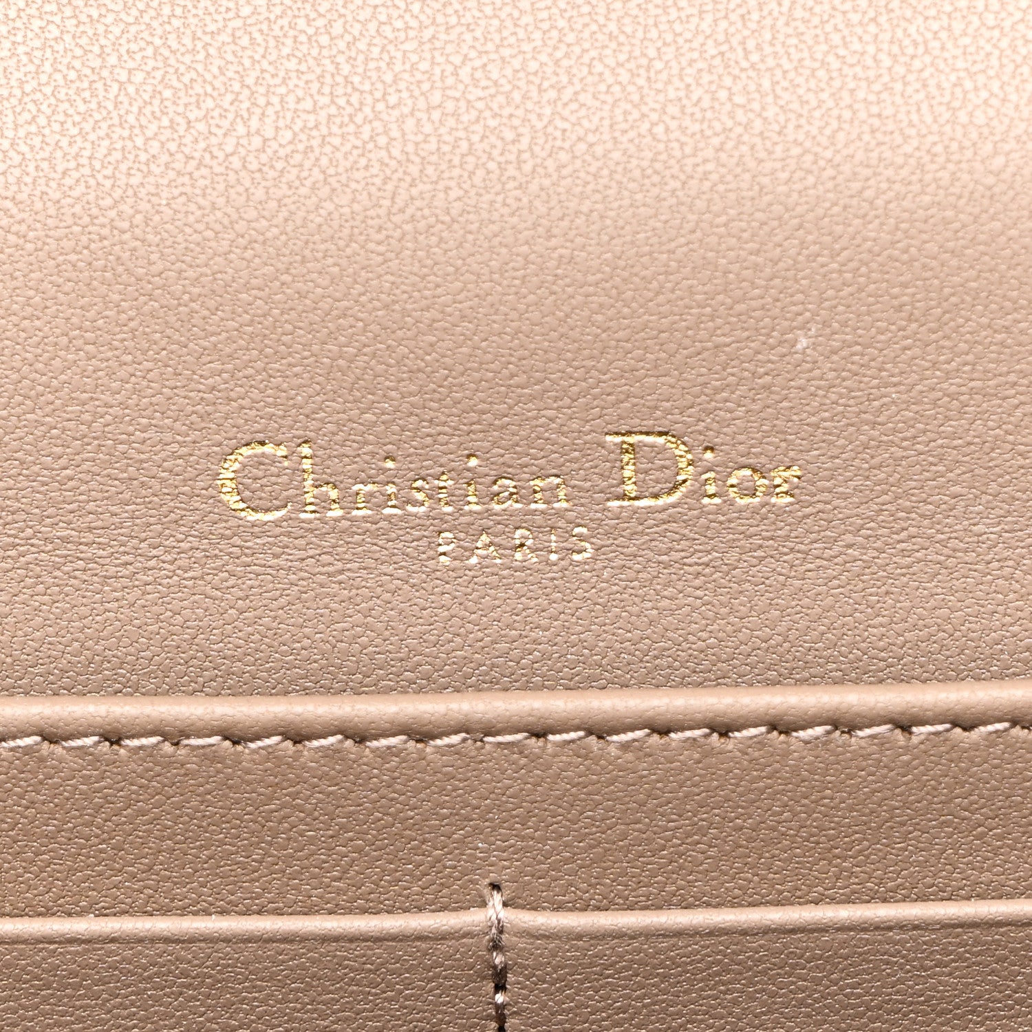 Christian Dior Lambskin Cannage Chain My Dior Daily Chain Pouch Warm Taupe 6 of 10