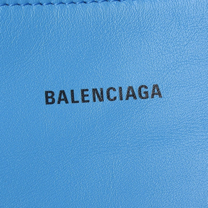 Balenciaga Calfskin Kittens Market Shopper Turquoise 9 of 12
