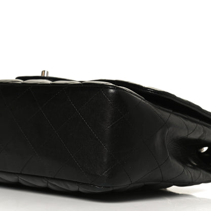 Chanel Lambskin Quilted Jumbo Flap Bijoux Chain Black 8 of 10