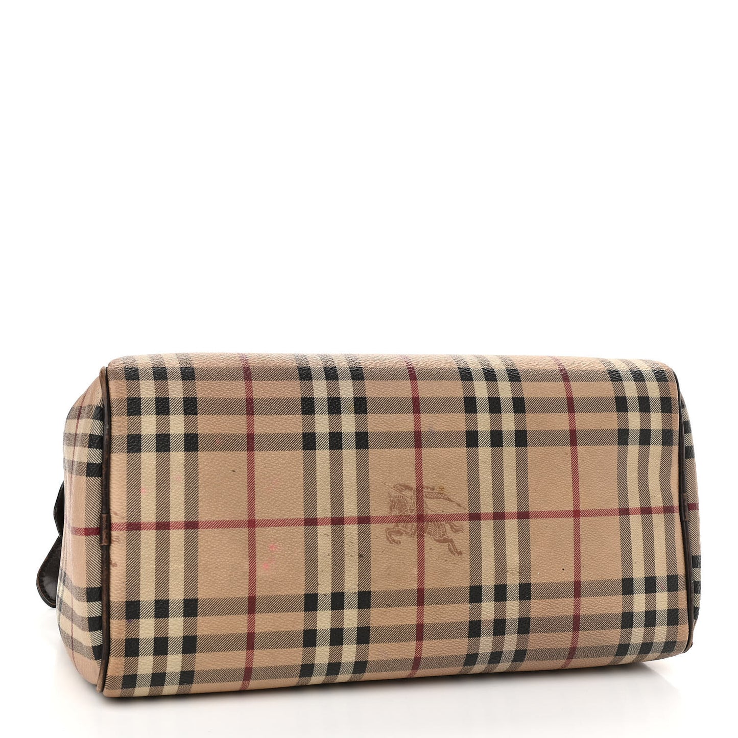 Haymarket Check Small Chester Bowling Bag Chocolate