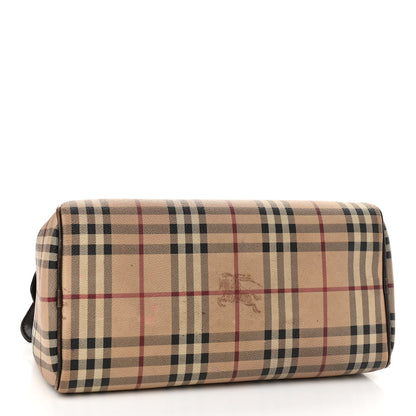 Burberry Haymarket Check Small Chester Bowling Bag Chocolate 4 of 22