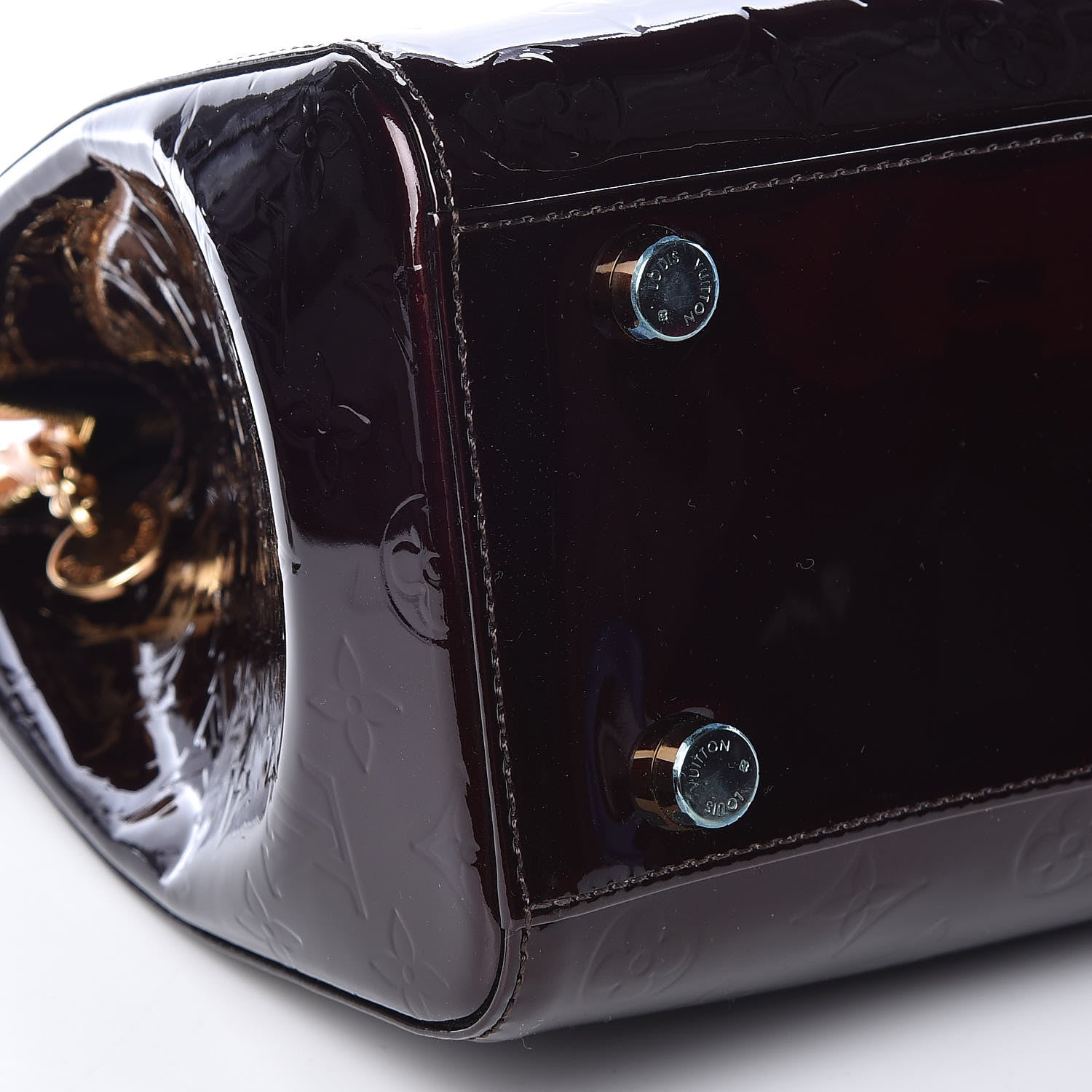 Louis Vuitton Vernis Brea GM Amarante 8 of 9