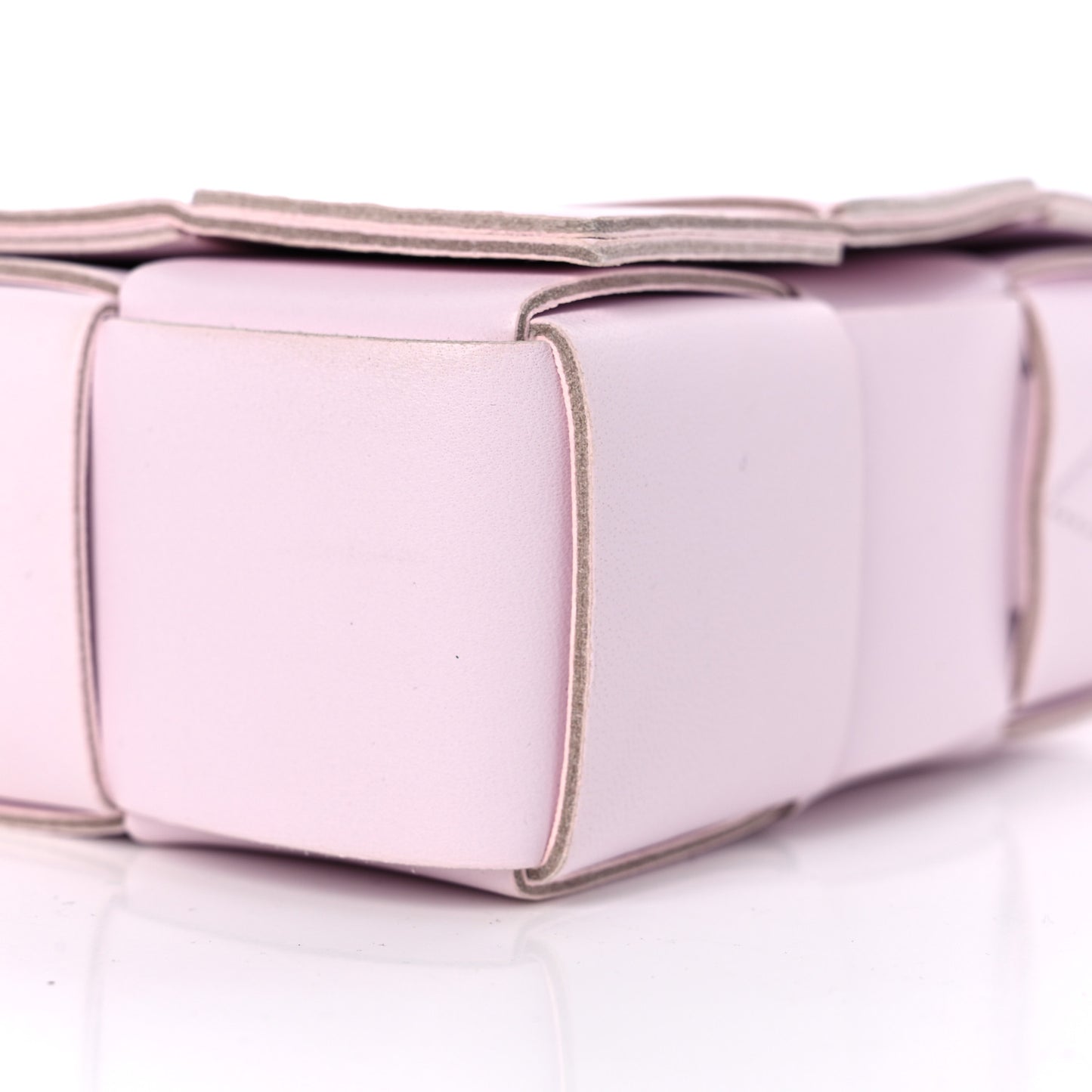 Lambskin Maxi Intrecciato Cassette Crossbody Bag Bliss Washed