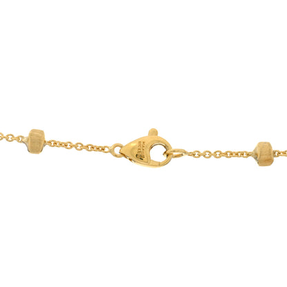 Marco Bicego 18K Yellow Gold Multi Gemstone Paradise Station Necklace 3 of 3