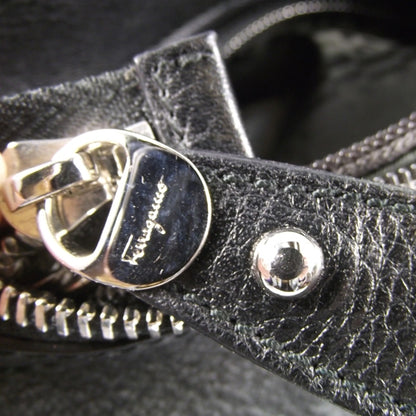 FASHIONPHILE SALVATOREFERRAGAMOLeatherSofiaToteBlack 8 of 10