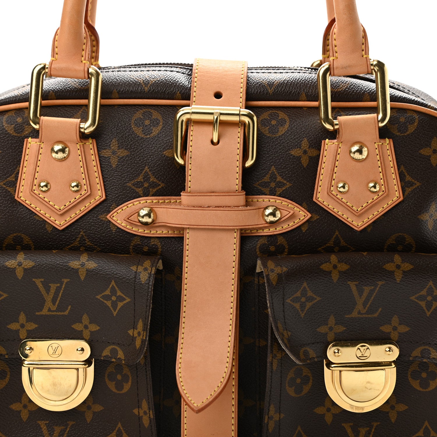 Louis Vuitton Monogram Manhattan GM 8 of 16
