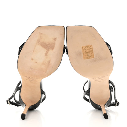 Jimmy Choo Patent Jaxon 95 Sandals 36 Black 5 of 8