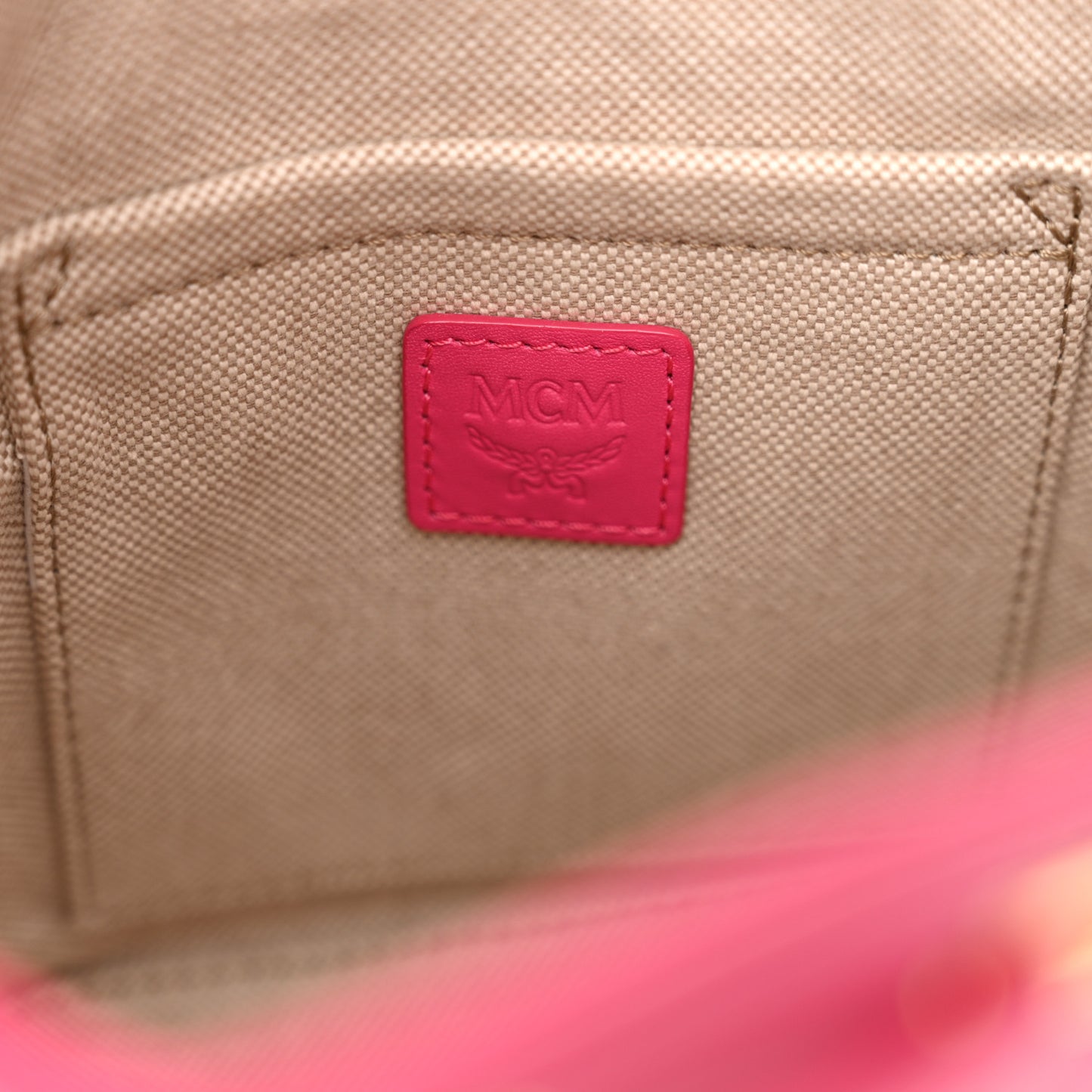 Nappa Mini Drawstring Aren Chain Bag Beetroot Purple