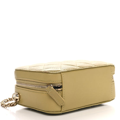 Chanel Caviar Quilted Camera Bag Green 4 of 12