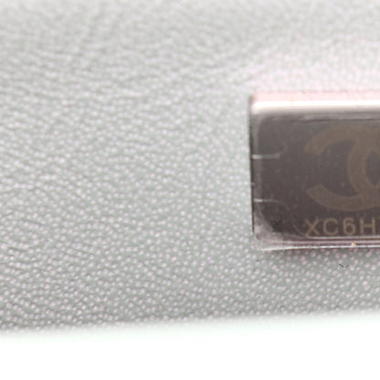 Chanel Iridescent Calfskin Quilted Mini Rectangular Flap Light Purple 7 of 11