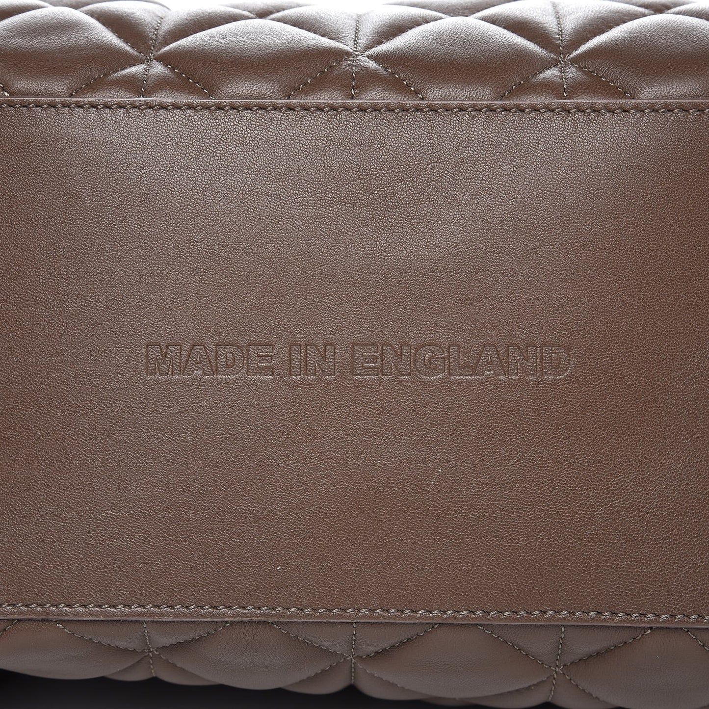 Nappa Quilted Medium Cara Delevingne Convertible Satchel Brown