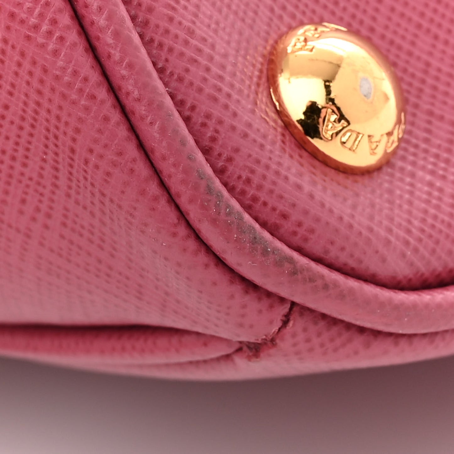 Saffiano Small Galleria Double Zip Tote Peonia