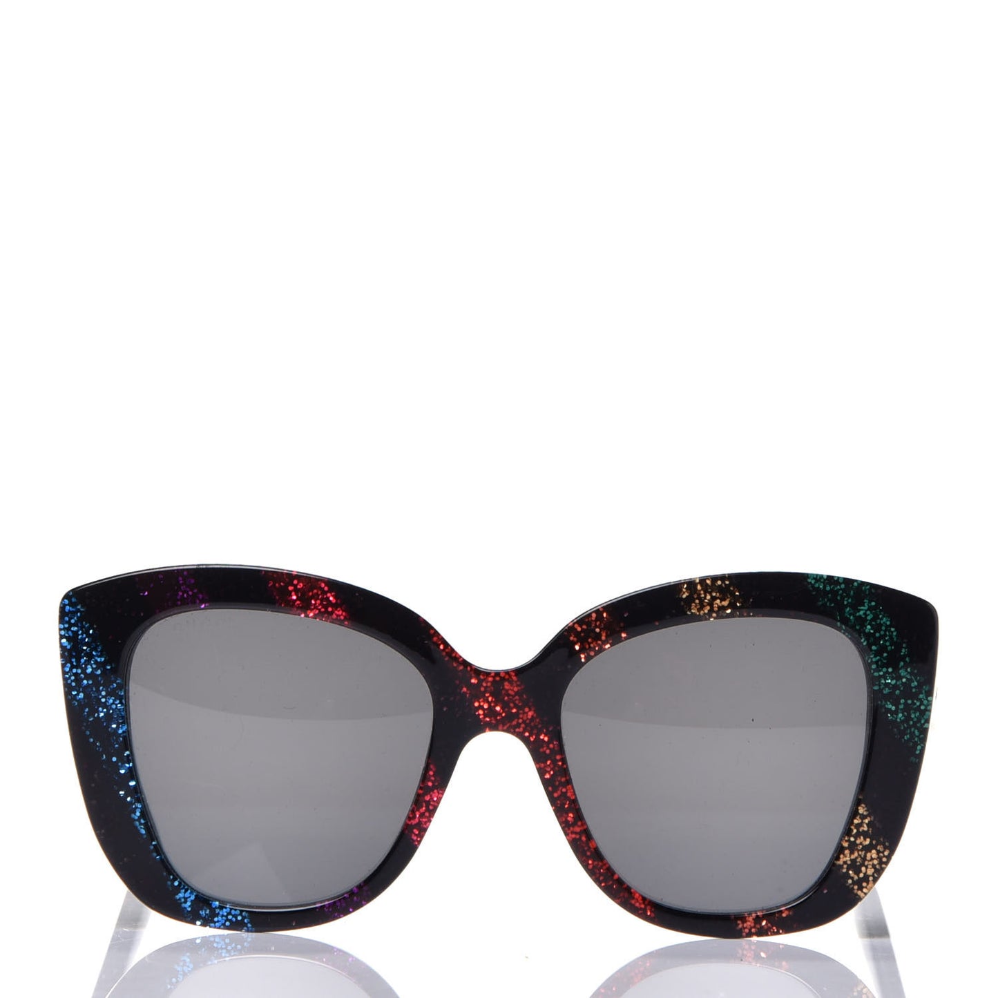 Acetate Glitter Sunglasses GG0327S Black