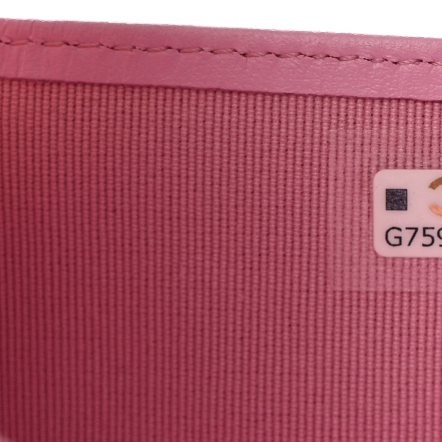 Chanel Caviar Quilted Compact Flap Wallet Pink 8 of 9
