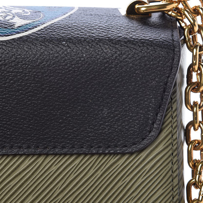 Louis Vuitton Epi Monogram Kabuki Twist Shoulder Bag MM Green 10 of 12