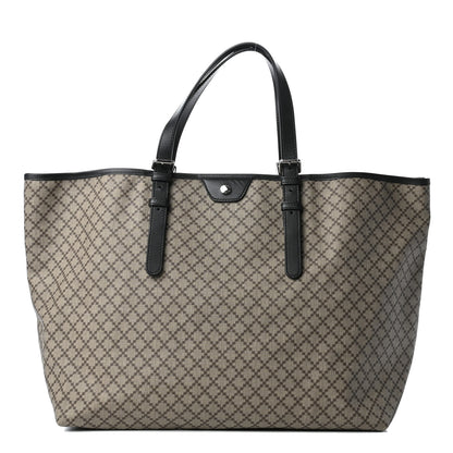 Gucci Coated Canvas Diamante Plus Tote Bag Black 1 of 9